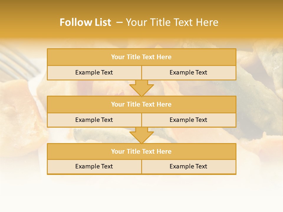 Breakfast Vegetarian Gastronomy PowerPoint Template