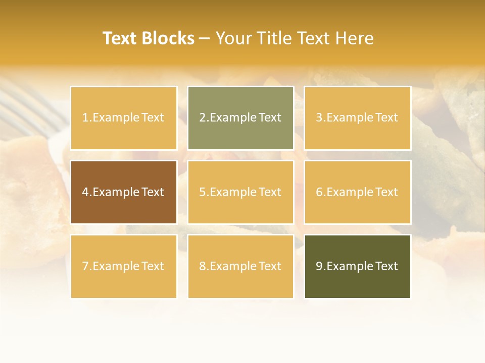 Breakfast Vegetarian Gastronomy PowerPoint Template