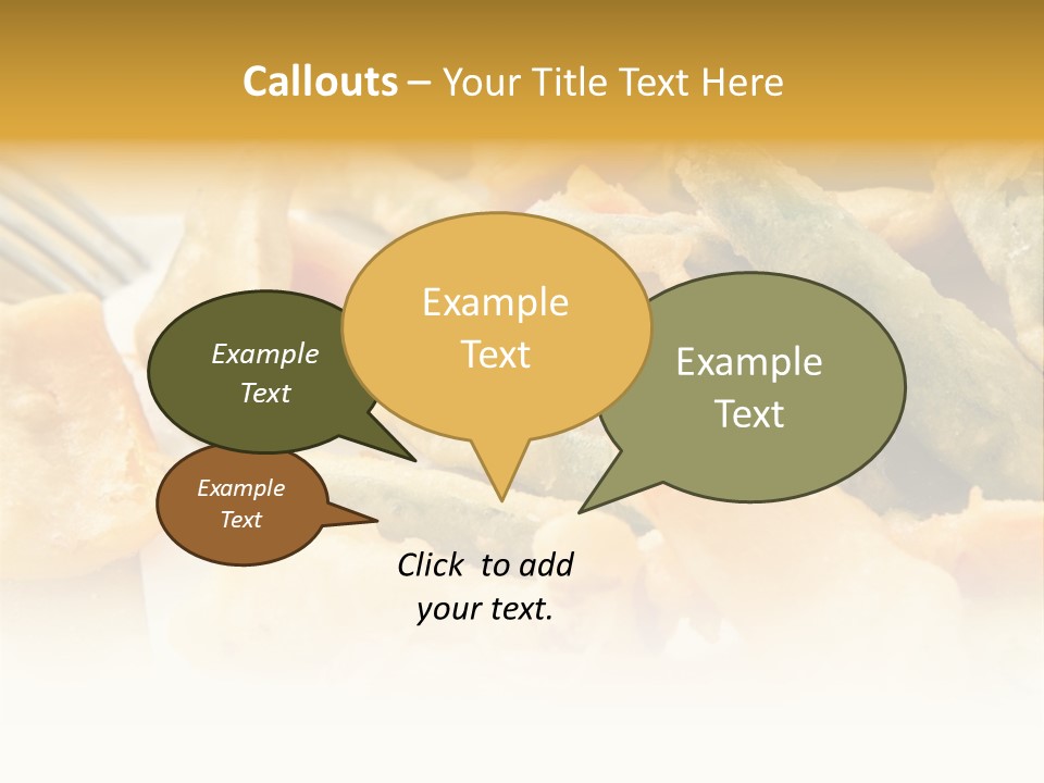Breakfast Vegetarian Gastronomy PowerPoint Template
