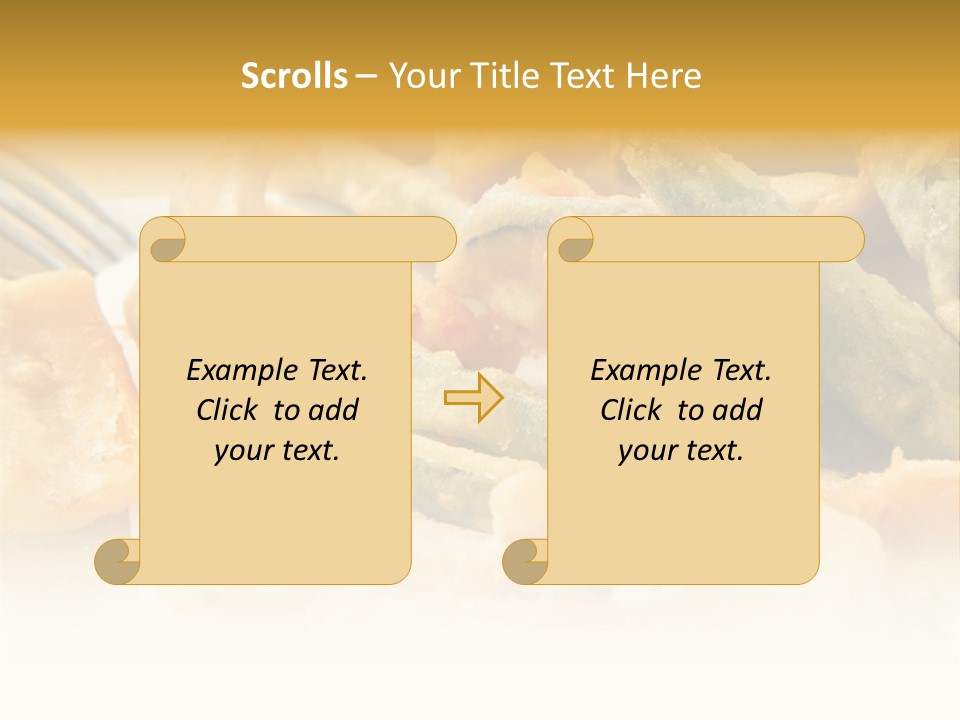 Breakfast Vegetarian Gastronomy PowerPoint Template