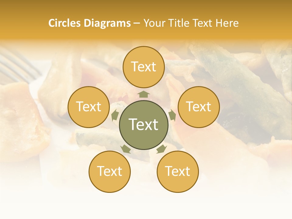 Breakfast Vegetarian Gastronomy PowerPoint Template