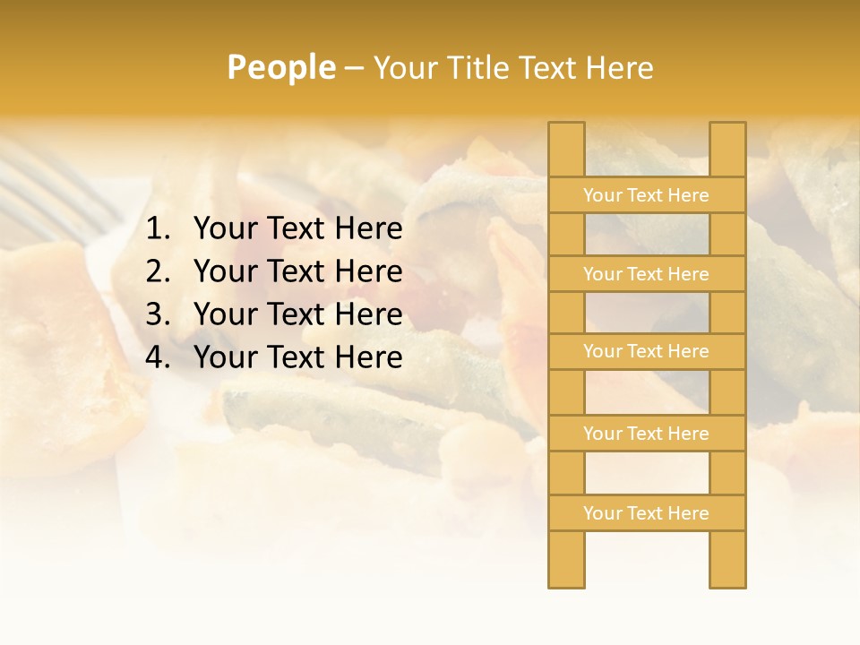 Breakfast Vegetarian Gastronomy PowerPoint Template