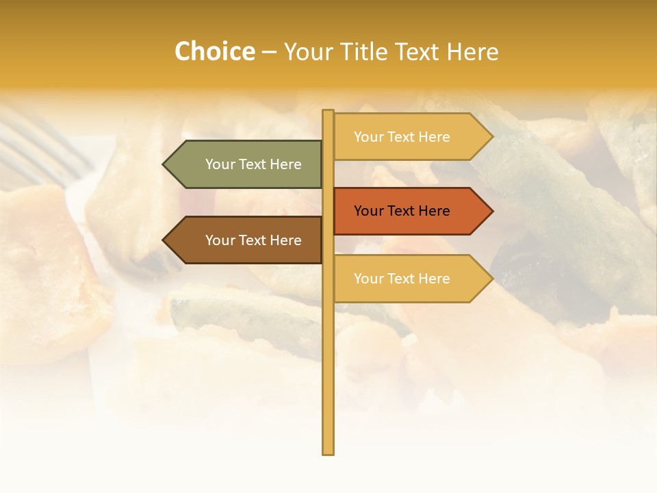Breakfast Vegetarian Gastronomy PowerPoint Template