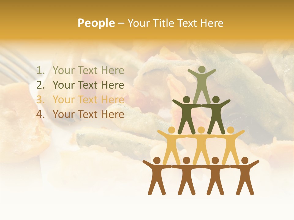 Breakfast Vegetarian Gastronomy PowerPoint Template