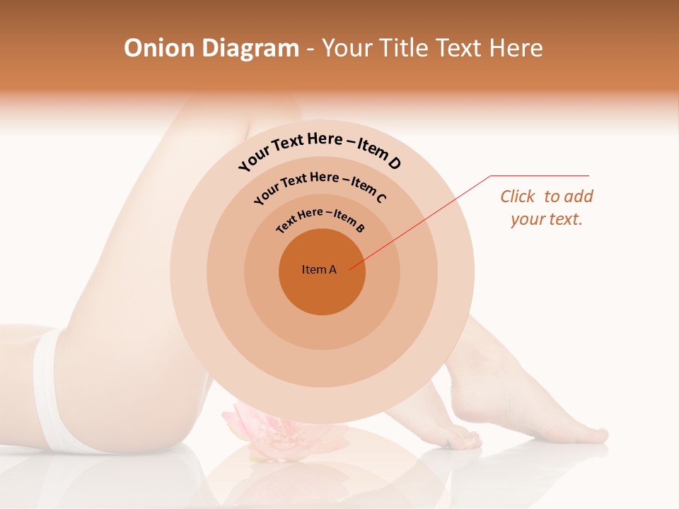 Hip Lying Toes PowerPoint Template