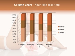 Hip Lying Toes PowerPoint Template