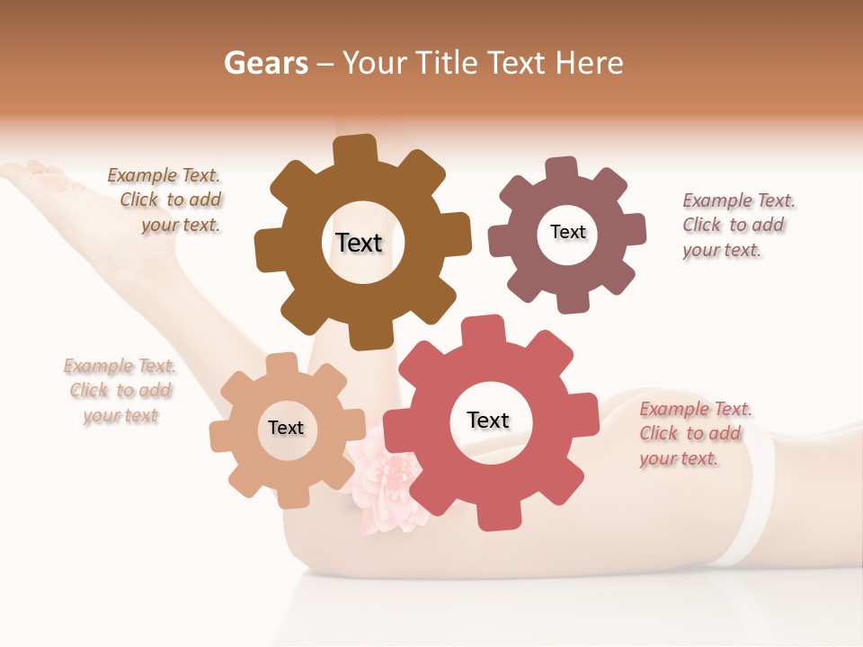 Pink Cosmetics Young PowerPoint Template