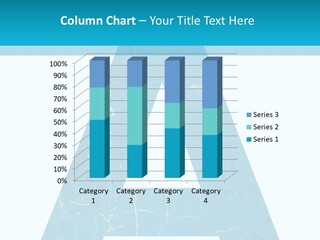 Graphic Futuristic Crack PowerPoint Template