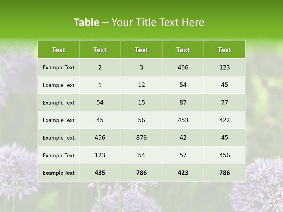 Onion Garlic Macro PowerPoint Template