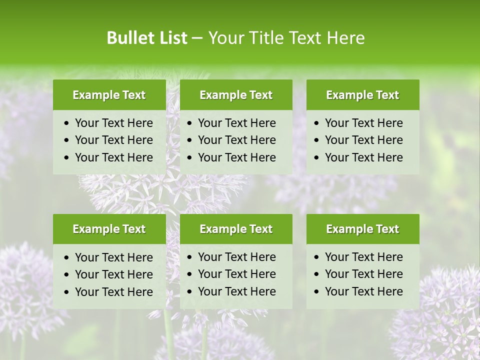 Onion Garlic Macro PowerPoint Template