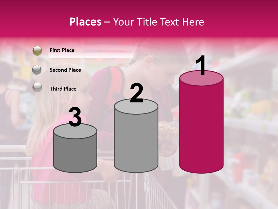 Female Young People PowerPoint Template