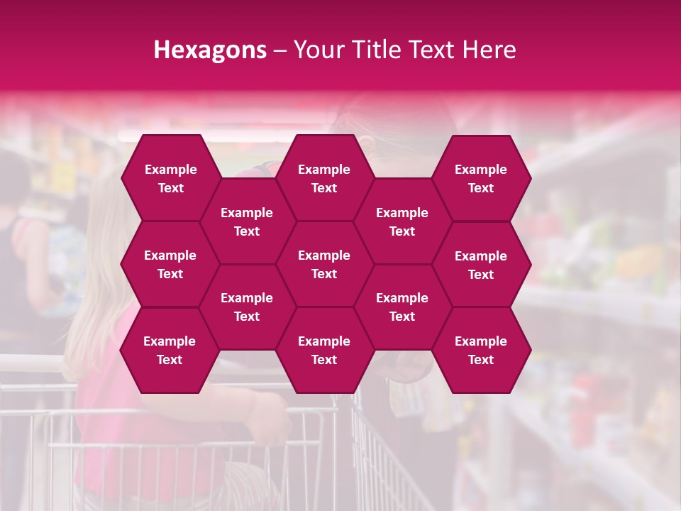 Female Young People PowerPoint Template