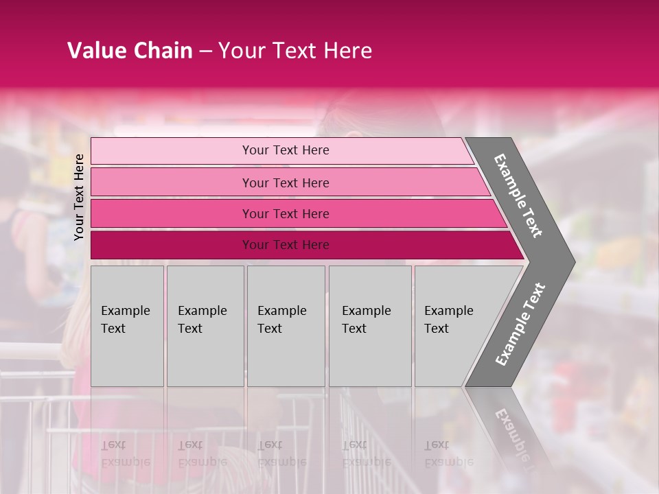 Female Young People PowerPoint Template
