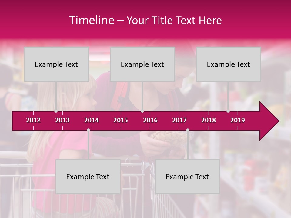 Female Young People PowerPoint Template