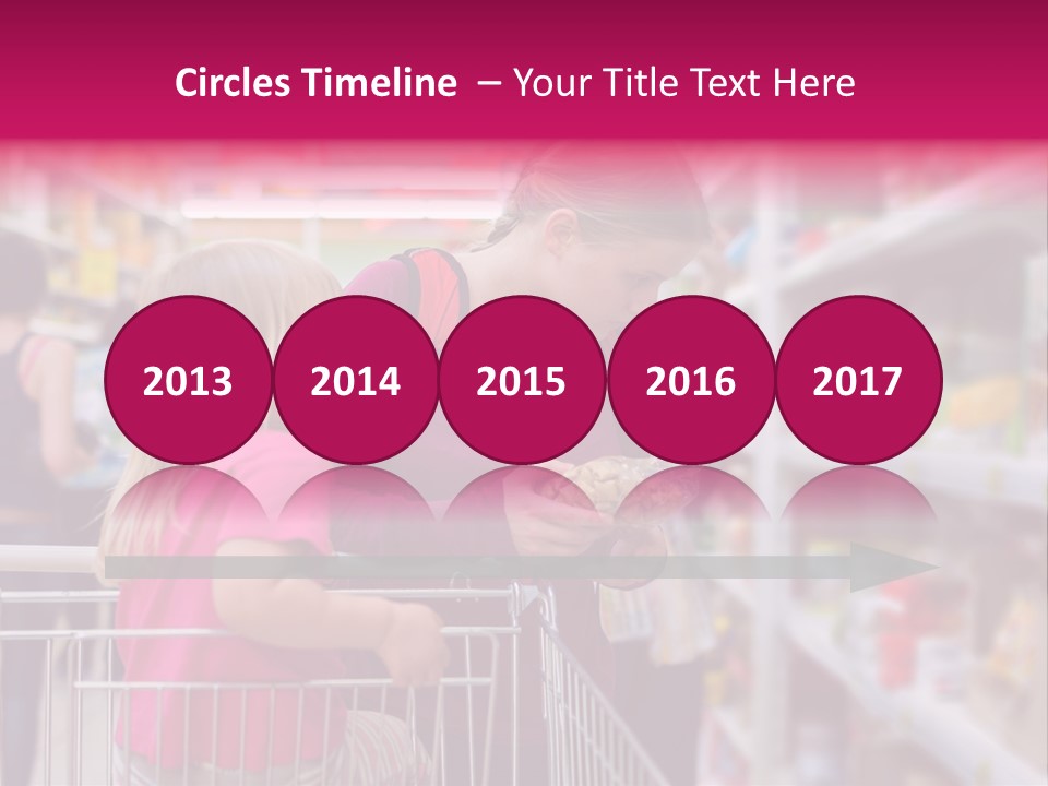 Female Young People PowerPoint Template