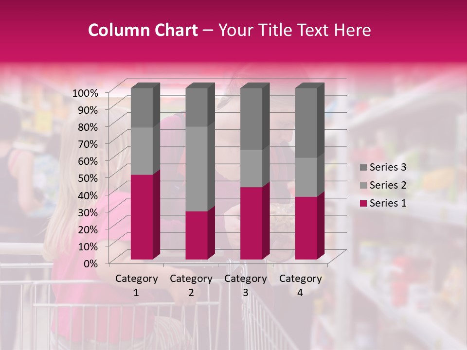 Female Young People PowerPoint Template