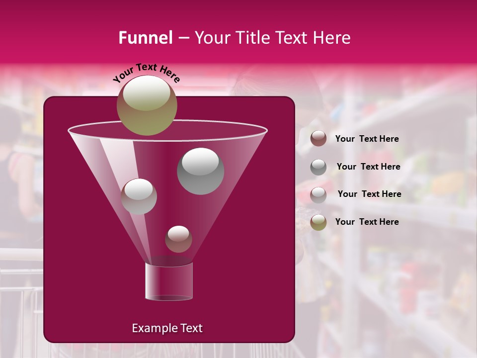 Female Young People PowerPoint Template