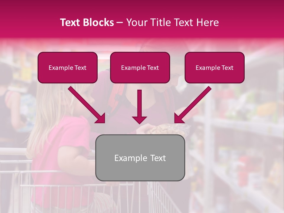Female Young People PowerPoint Template