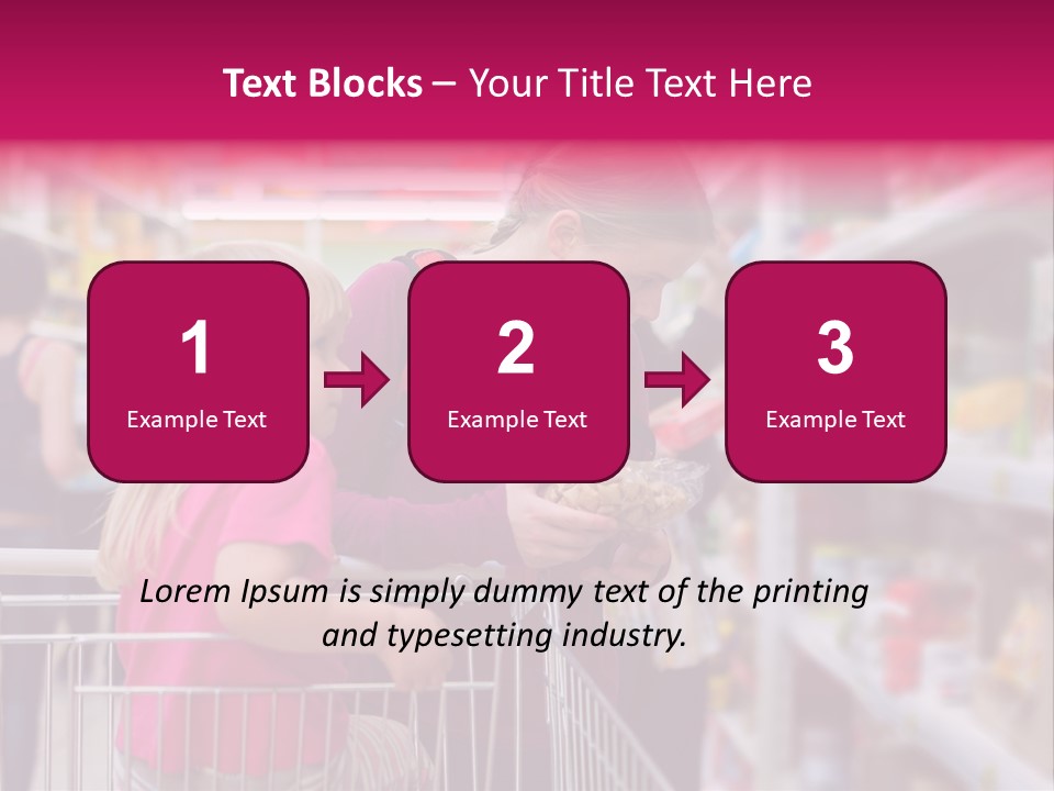 Female Young People PowerPoint Template