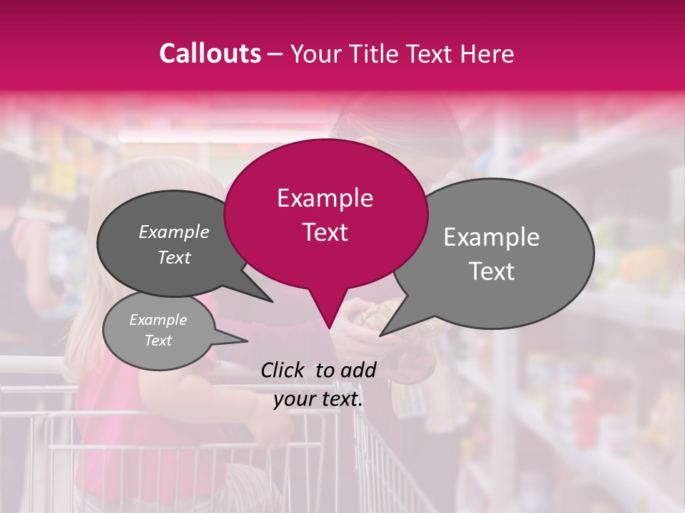 Female Young People PowerPoint Template