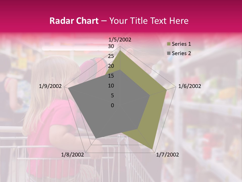 Female Young People PowerPoint Template
