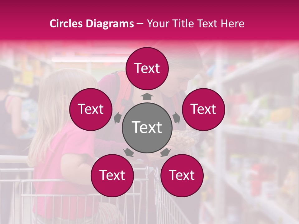 Female Young People PowerPoint Template