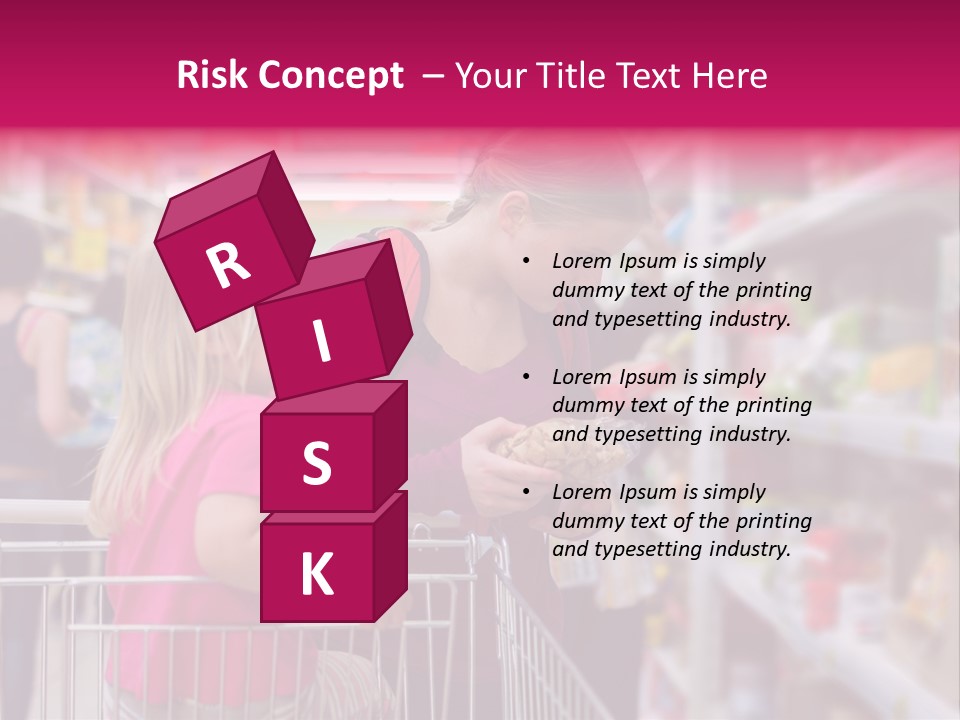 Female Young People PowerPoint Template