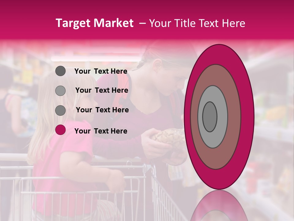 Female Young People PowerPoint Template