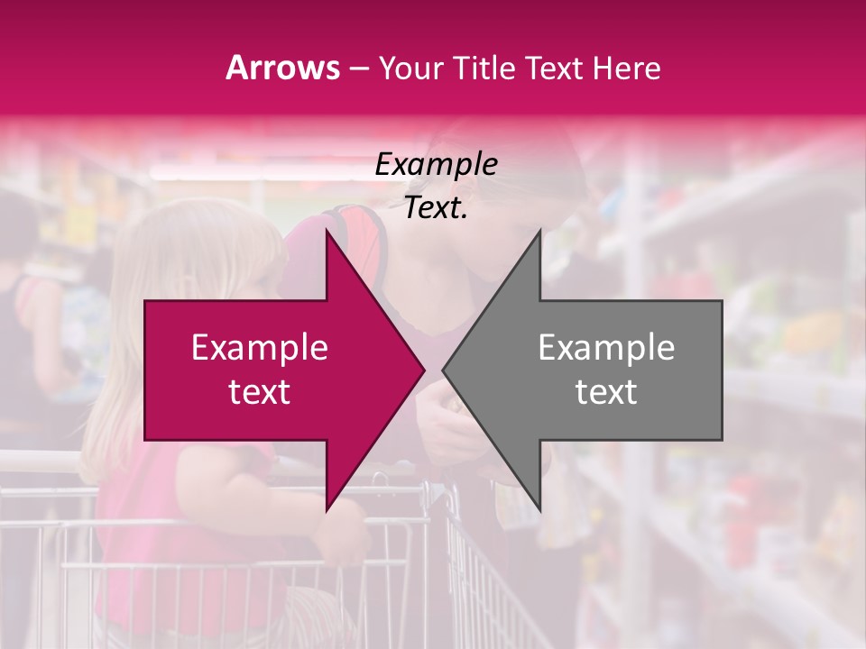 Female Young People PowerPoint Template