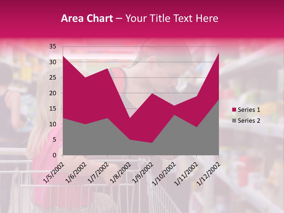 Female Young People PowerPoint Template