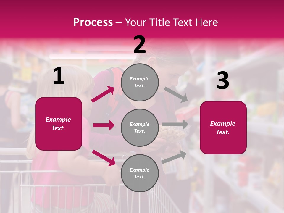Female Young People PowerPoint Template