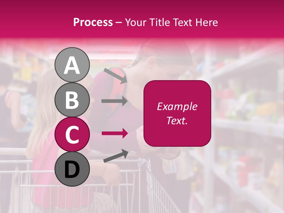 Female Young People PowerPoint Template