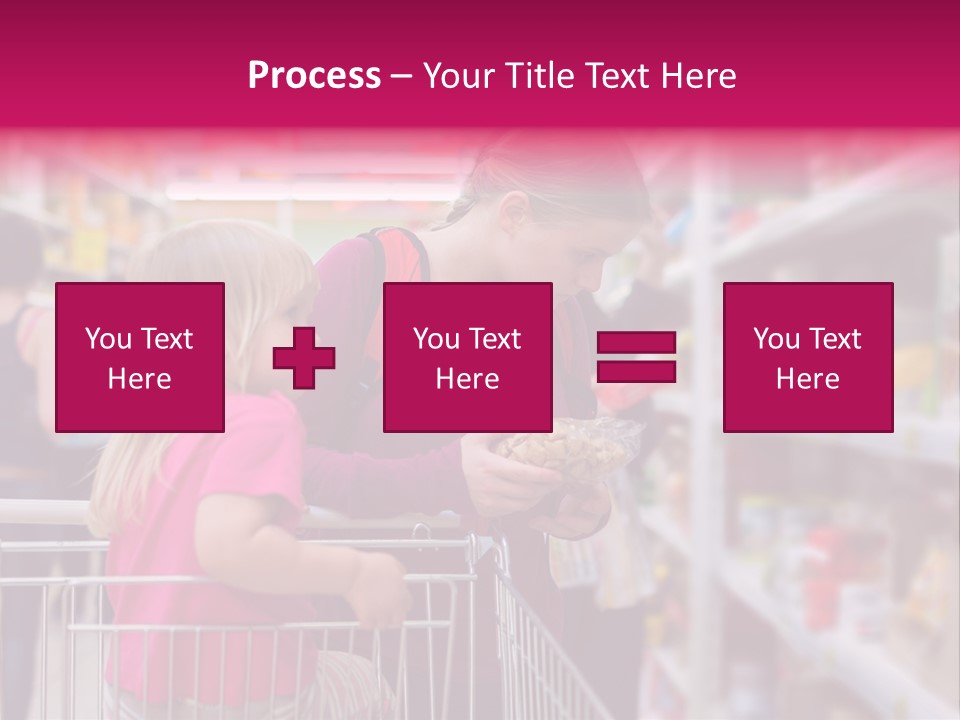 Female Young People PowerPoint Template