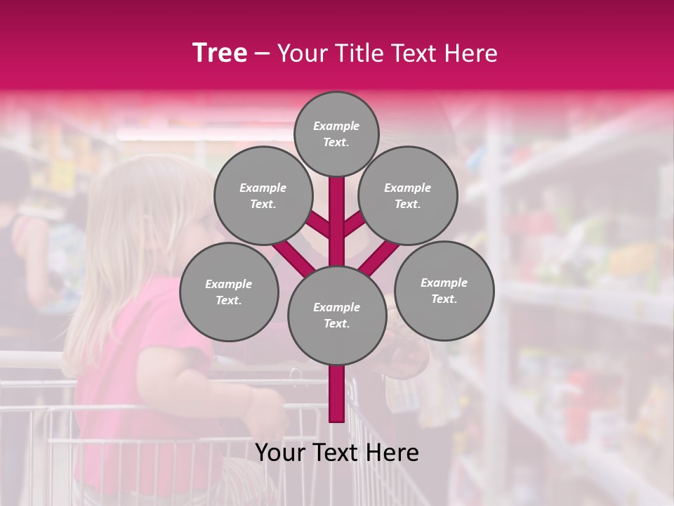 Female Young People PowerPoint Template