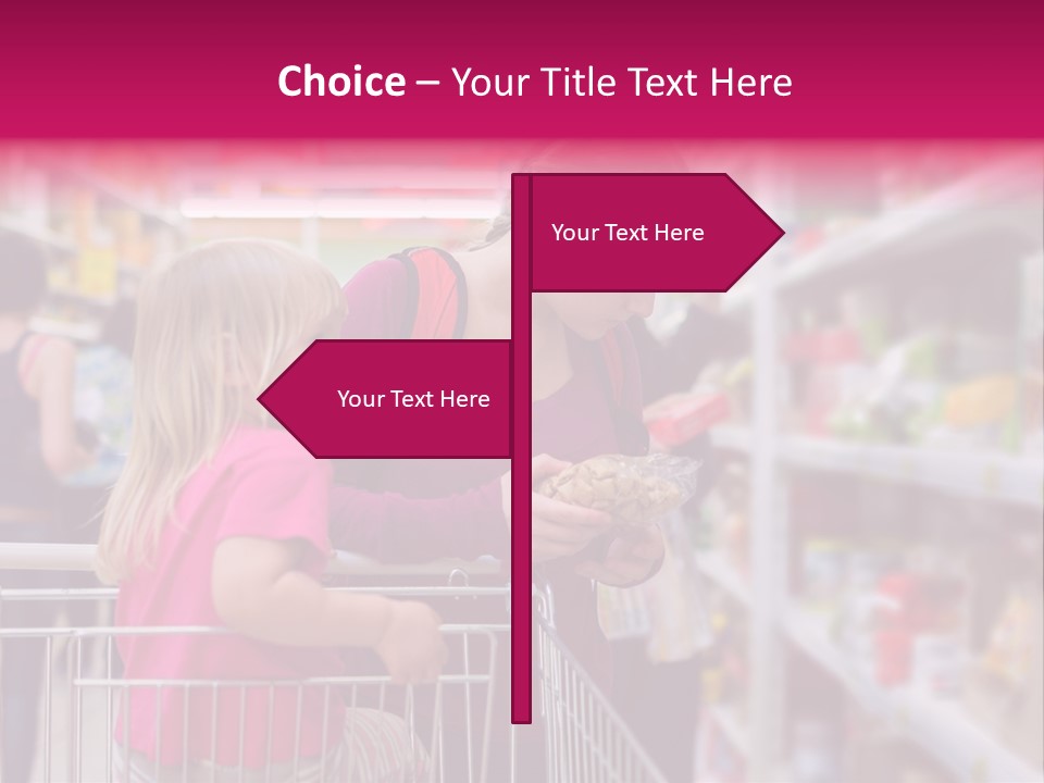 Female Young People PowerPoint Template