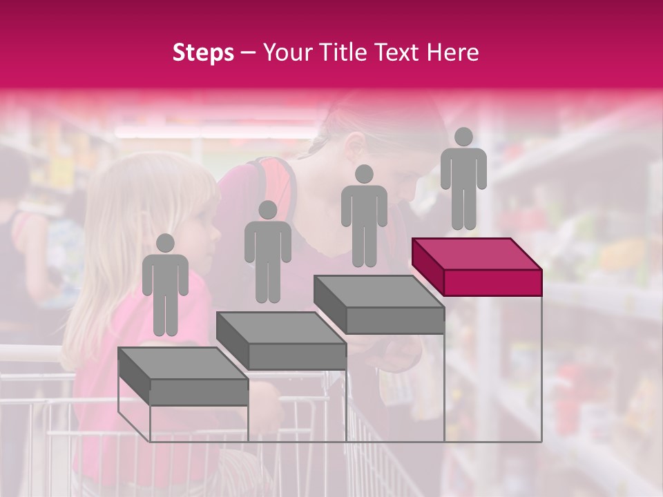 Female Young People PowerPoint Template
