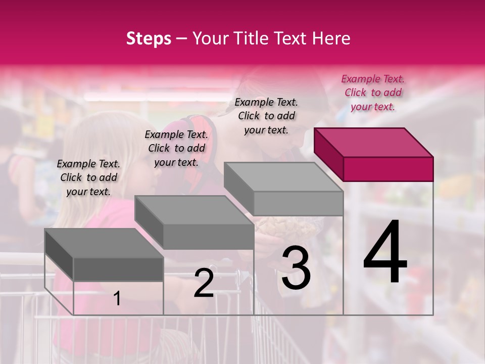 Female Young People PowerPoint Template