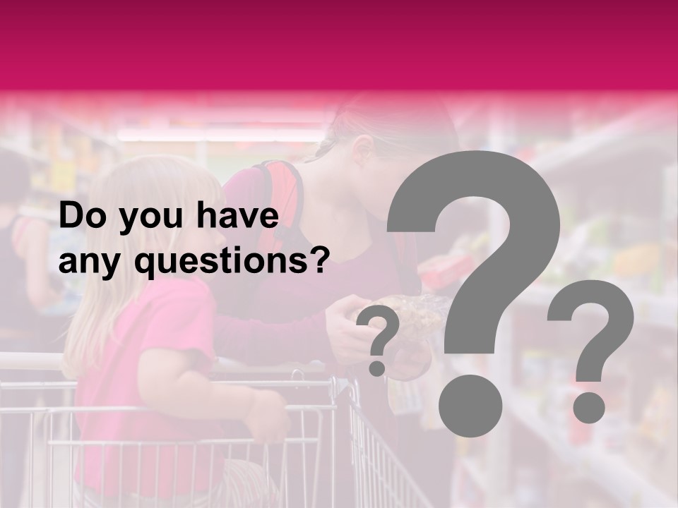 Female Young People PowerPoint Template