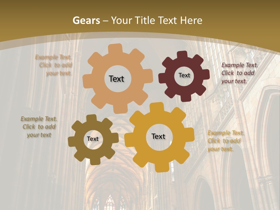 Construction Old Religious PowerPoint Template