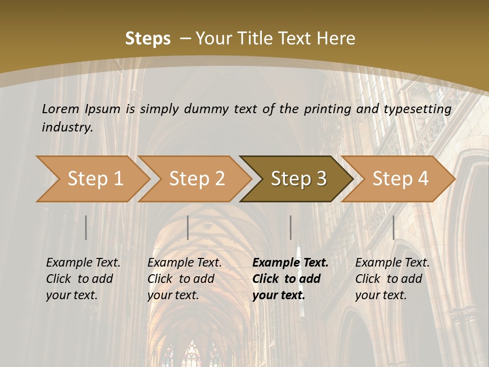Construction Old Religious PowerPoint Template