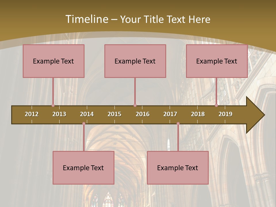 Construction Old Religious PowerPoint Template