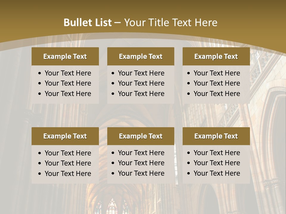 Construction Old Religious PowerPoint Template