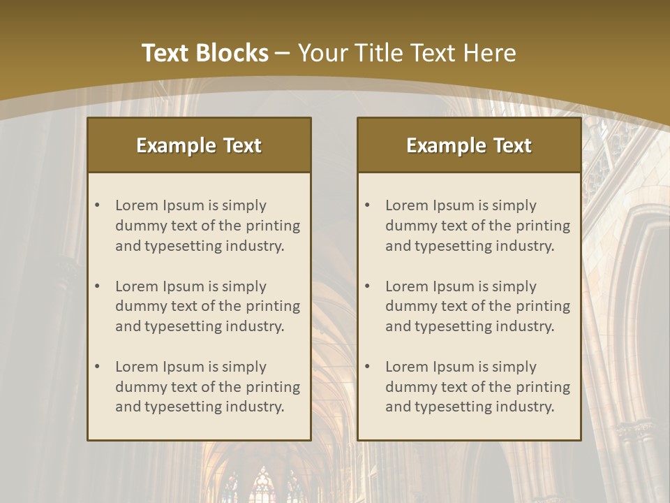Construction Old Religious PowerPoint Template