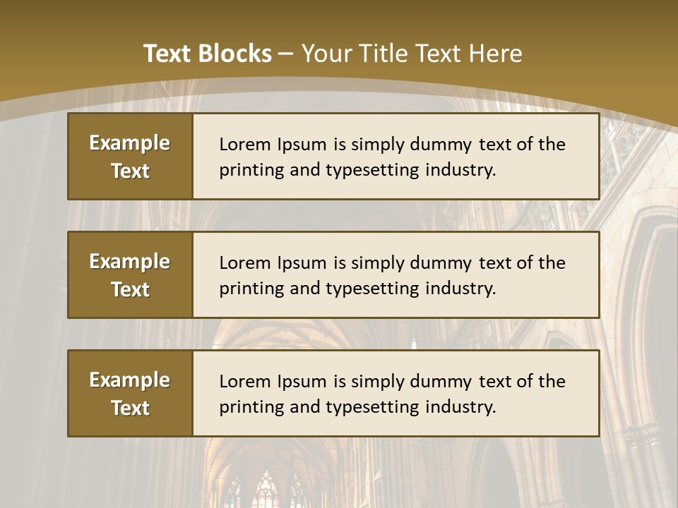 Construction Old Religious PowerPoint Template