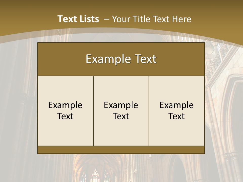 Construction Old Religious PowerPoint Template