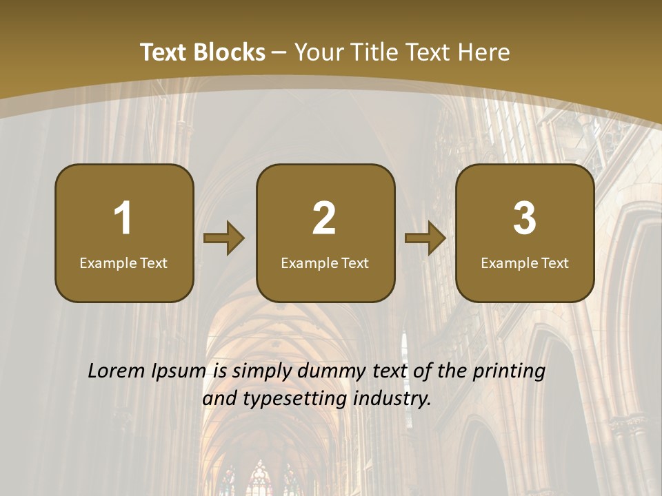 Construction Old Religious PowerPoint Template