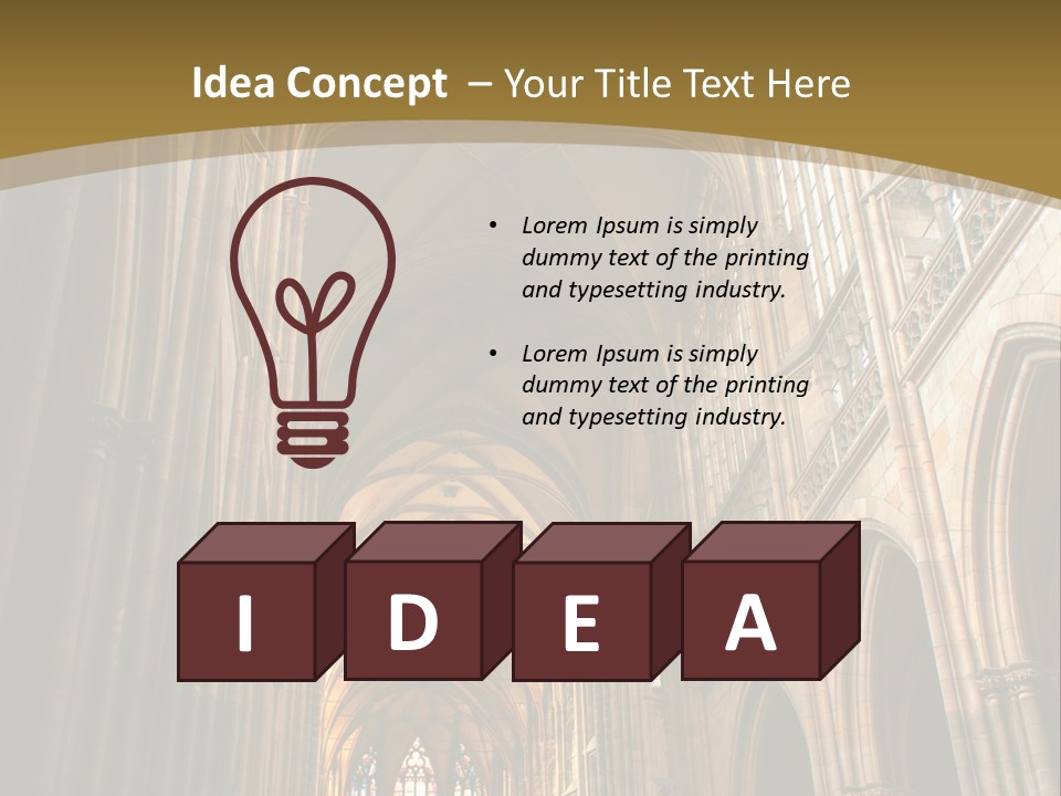 Construction Old Religious PowerPoint Template