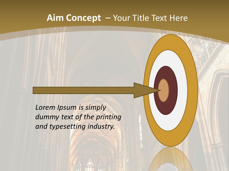 Construction Old Religious PowerPoint Template