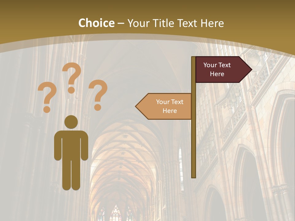 Construction Old Religious PowerPoint Template
