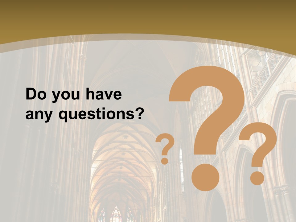 Construction Old Religious PowerPoint Template